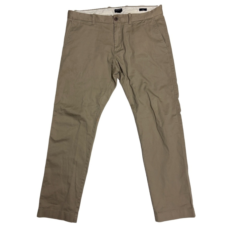 J. Crew Flex Khaki Chino  33x30 Slim